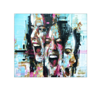 现代挂画相框su模型