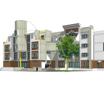 简欧幼儿园su模型