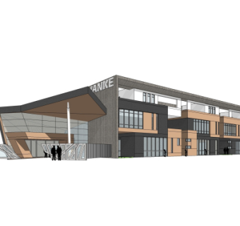 现代办公楼su模型