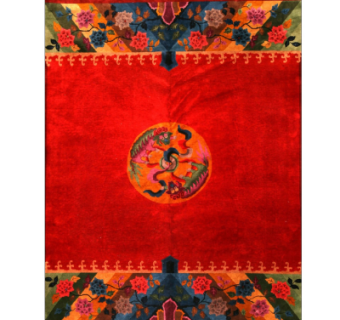 中式布艺地毯su模型