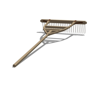 中式钉耙su模型