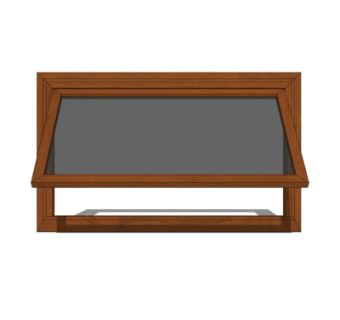 现代窗户su模型