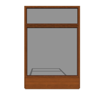 现代窗户su模型