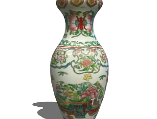 <em>中式花瓶</em>su模型