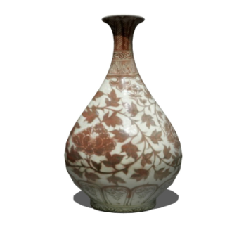 中式花瓶su模型