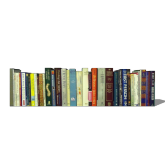 欧式英文书籍su模型