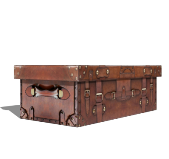 现代皮革箱子su模型