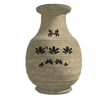 现代陶罐su模型