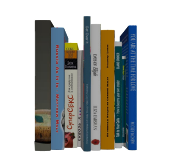 欧式英文书籍su模型