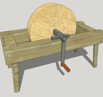 自然风农具su模型