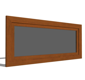 现代窗户su模型