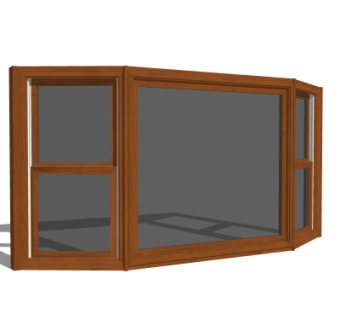 现代窗户su模型