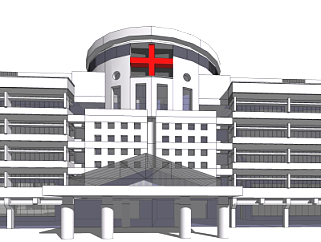 现代医院su模型