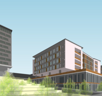 新中式学校规划su模型