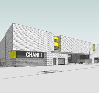 现代沿街商业建筑su模型