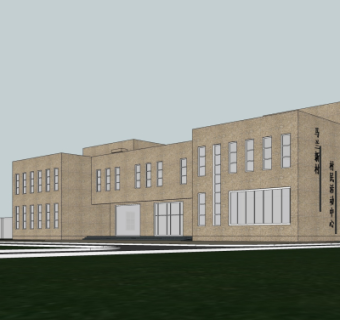 现代社区服务中心su模型