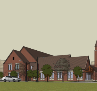 欧式商业会所su模型