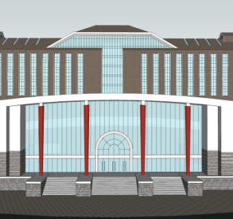现代政府外观su模型