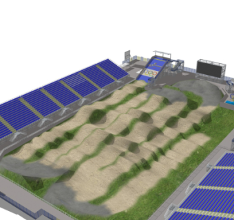 现代体育馆su模型