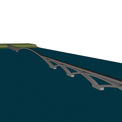 现代公路桥su模型