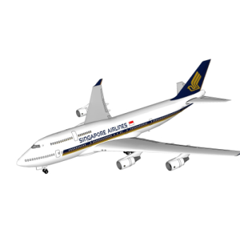 现代飞机su模型