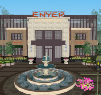 欧式酒店su模型