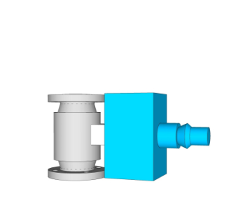现代管道节点su模型
