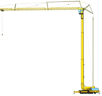 现代塔吊su模型