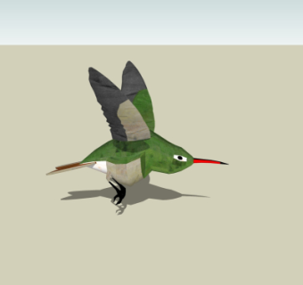 现代小鸟su模型