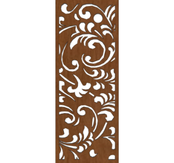 中式实木隔断su模型