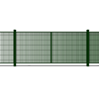 现代铁艺栏杆su模型