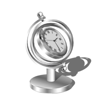 现代钟表su模型