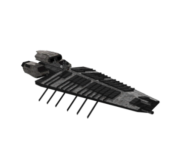 现代飞船玩具su模型