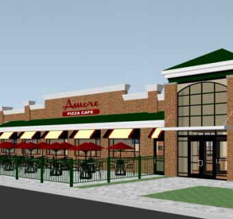 欧式沿街商业建筑su模型