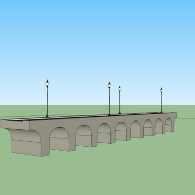 现代桥梁su模型