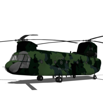 现代军用运输机su模型