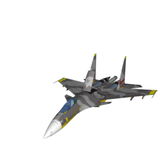 现代战斗机su模型