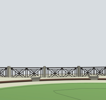 现代护栏su模型