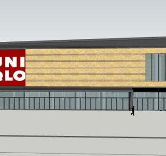 现代商业会所su模型