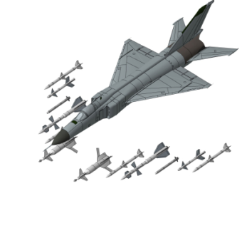现代战斗机su模型