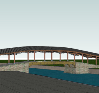 中式桥梁su模型