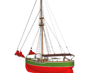 <em>现代帆船</em>su模型