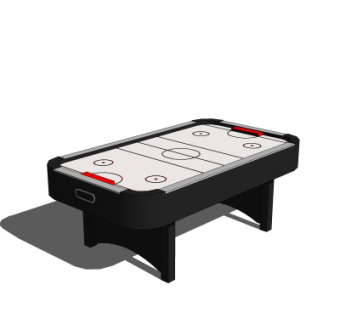 现代台球桌su模型