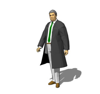 现代男人su模型