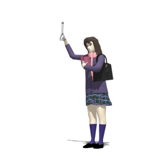 现代女学生su模型