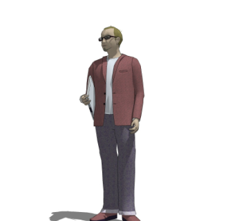 现代男性学者su模型