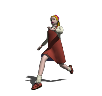 现代女孩su模型