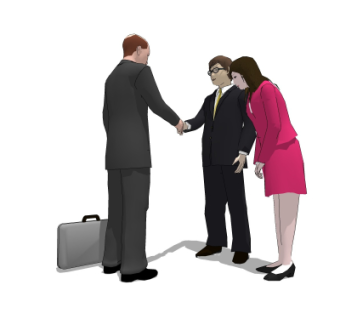 现代人物su模型