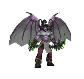 现代魔兽恶魔su模型