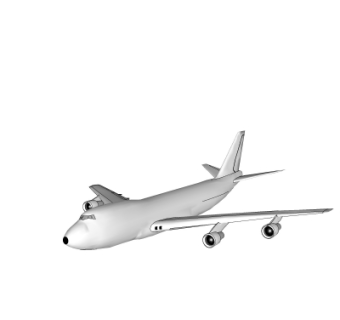 现代飞机su模型